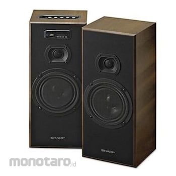 Sharp active best sale speaker